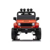 LEAN TOYS Jeep Rubicon DK-JWR558 24V Orange Batteriebetriebenes Kinderfahrzeug mit elternferngesteuerter Fernbedienung