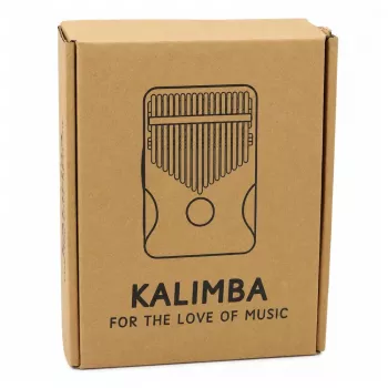 LEAN TOYS Kalimba 17 Tasten Holz Musikinstrument mit Zubehörtasche