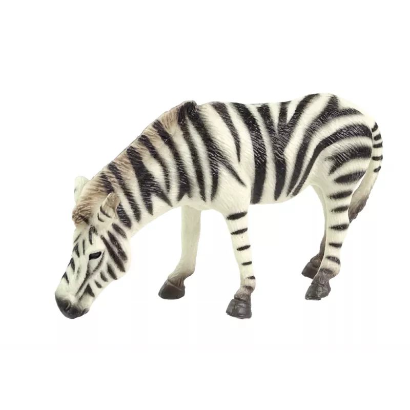 LEAN TOYS Große Sammlerfigur Zebra Animals of the World