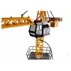 LEAN TOYS Großer Baukran mit verstellbarem, ferngesteuertem Haken, 182 cm