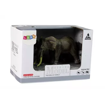 LEAN TOYS Große Elefanten-Sammelfigur Tiere der Welt