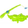 LEAN TOYS Großes Angelspiel mit Angelrute Let's Go Fishing! 11 Elemente