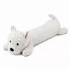 LEAN TOYS Großer Plüsch-West Highland Terrier Kuscheltier Maskottchen Weiß 90 cm