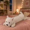 LEAN TOYS Großer Plüsch-West Highland Terrier Kuscheltier Maskottchen Weiß 90 cm