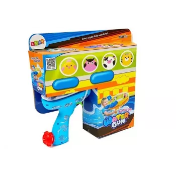 LEAN TOYS Große Pump-Wasserpistole Einhorn