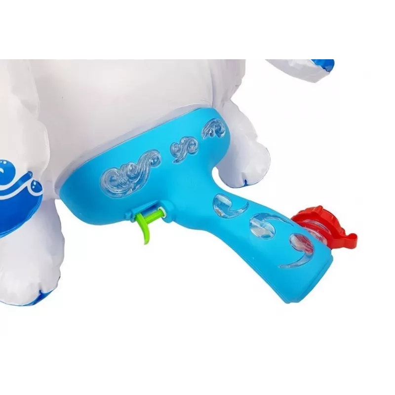 LEAN TOYS Große Pump-Wasserpistole Einhorn