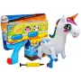 LEAN TOYS Große Pump-Wasserpistole Einhorn