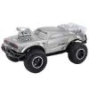 LEAN TOYS Großer ferngesteuerter Off-Road-Sportwagen RC Silber 1:8