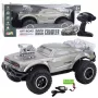 LEAN TOYS Großer ferngesteuerter Off-Road-Sportwagen RC Silber 1:8