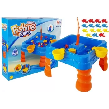 LEAN TOYS Großes Angel-Set mit Angelruten