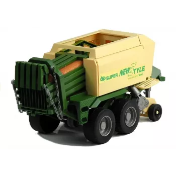 LEAN TOYS Großer Traktor mit Anhänger, landwirtschaftliche Maschine, 65 cm