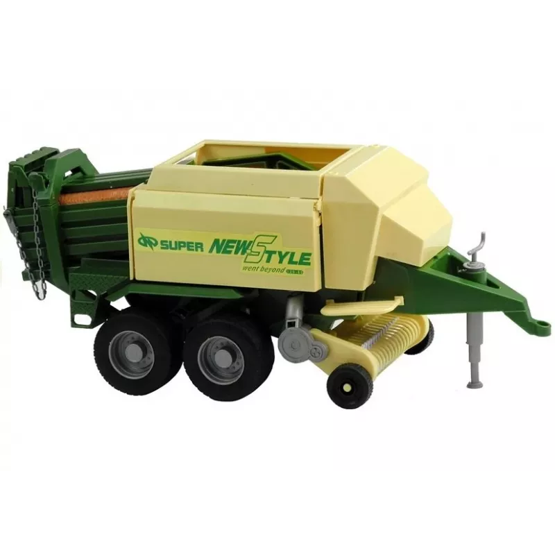 LEAN TOYS Großer Traktor mit Anhänger, landwirtschaftliche Maschine, 65 cm