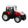 LEAN TOYS Großer Traktor mit Anhänger, landwirtschaftliche Maschine, 65 cm