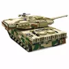 LEAN TOYS Leopard Militärpanzer ferngesteuerter RC Konstruktionsbausteine 1100 Stk.