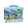 LEAN TOYS Little Doctor Medical Kit In Suitcase Lights Blue Sounds