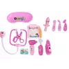 LEAN TOYS Little Doctor Medical Kit im Koffer mit Licht und Sound Pink