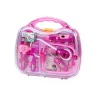 LEAN TOYS Little Doctor Medical Kit im Koffer mit Licht und Sound Pink