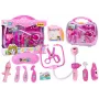 LEAN TOYS Little Doctor Medical Kit im Koffer mit Licht und Sound Pink