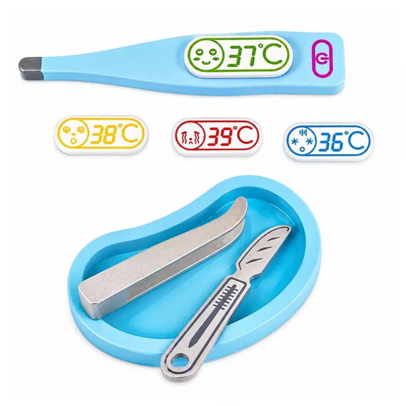 LEAN TOYS Kleiner Doktor-Set - Medizinische Werkzeuge - Echte Accessoires - 36 Teile
