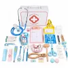 LEAN TOYS Kleiner Doktor-Set - Medizinische Werkzeuge - Echte Accessoires - 36 Teile