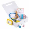 LEAN TOYS Kleiner Doktor-Set - Medizinische Werkzeuge - Echte Accessoires - 36 Teile