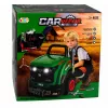 LEAN TOYS Little Handyman's Zerlegbarer Traktor mit Lichtern, Geräuschen und Dampf