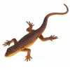 LEAN TOYS Echse Vivipar Gummi Figur Dehnbar Realistisch 12,5 cm