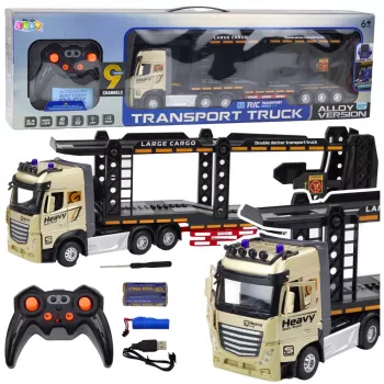 LEAN TOYS Lora Truck RC Abschleppwagen 1:24 2.4GHz mit Licht und Sound