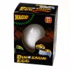 LEAN TOYS Magic Egg Schlüpfender Dinosaurier im Wasser Ei Weiß 6,5 cm