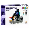 LEAN TOYS Magnetische Bausteine 50-teiliges Set – 3D Pixel Einhorn Würfel, ABS Kunststoff, Kreatives Konstruktionsspielzeug
