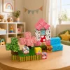 LEAN TOYS Magnetische Bausteine 50-teiliges Set – 3D Pixel Einhorn Würfel, ABS Kunststoff, Kreatives Konstruktionsspielzeug