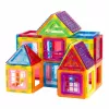LEAN TOYS Magnetische Bausteine Set, 70 Teile – Pädagogisches STEM-Konstruktionsspielzeug mit starken Neodym-Magneten, mehrfarbiges ABS-Kunststoff, sicher & langlebig für Kinder ab 3 Jahren
