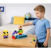 LEAN TOYS Magnetische Bausteine Würfel 3D Blöcke Bunt 96 Teile