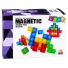 LEAN TOYS Magnetische Bausteine Würfel Bunte 3D-Würfel 160 Stück