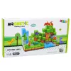 LEAN TOYS Magnetische Konstruktionsblöcke Würfel Quadratische Welt 3D 114 Teile