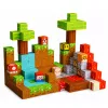 LEAN TOYS Magnetische Bausteine Pixel World Farbige Würfel 146 Teile