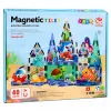 LEAN TOYS Magnetische Bausteine Meerestiere Ozean 40 Teile