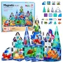 LEAN TOYS Magnetische Bausteine Meerestiere Ozean 40 Teile