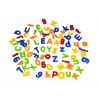 LEAN TOYS Magnetische Buchstaben und Zahlen im Glas – 78-teiliges Alphabet- und Mathe-Set für Kinder ab 3 Jahren