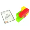 LEAN TOYS Magnetic Puzzle Cube Double-Sided Cards 108 Challenges