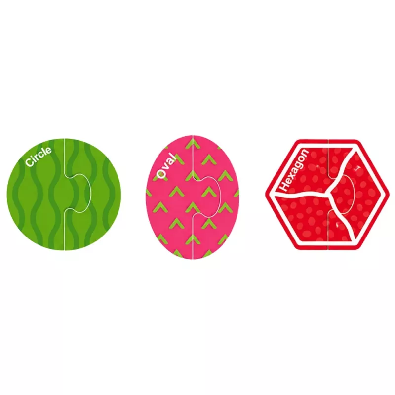 LEAN TOYS Magnetpuzzle Lernfrüchte 30 Teile – Pädagogische Fruchtmagnete für Tafeln, Whiteboards & Kühlschränke