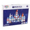 LEAN TOYS Magnetic Space Windows Bauklötze 90 Teile – ABS-Kunststoff STEM-Bausatz