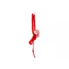 LEAN TOYS Maskottchen Plüschaffe mit Baby, Rot 70 cm
