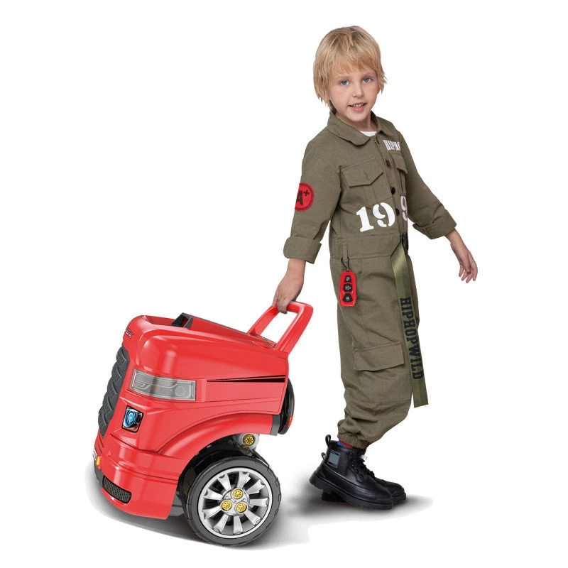 LEAN TOYS Mechanikerset, LKW zum Zerlegen, Werkstattwerkzeuge