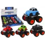 LEAN TOYS Metallauto Große Räder Verschiedene Designs HXHG08