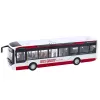LEAN TOYS Metall City Bus mit Sound und Licht 1:42