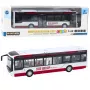 LEAN TOYS Metall City Bus mit Sound und Licht 1:42