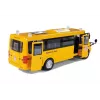 LEAN TOYS Metall-Schulbus mit Reibungsantrieb Druckgussmodell