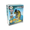 LEAN TOYS Mikroskop für den Wissenschaftler Bildungsset Gelb 100x 400x 1200x