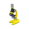 LEAN TOYS Mikroskop für den Wissenschaftler Bildungsset Gelb 100x 400x 1200x